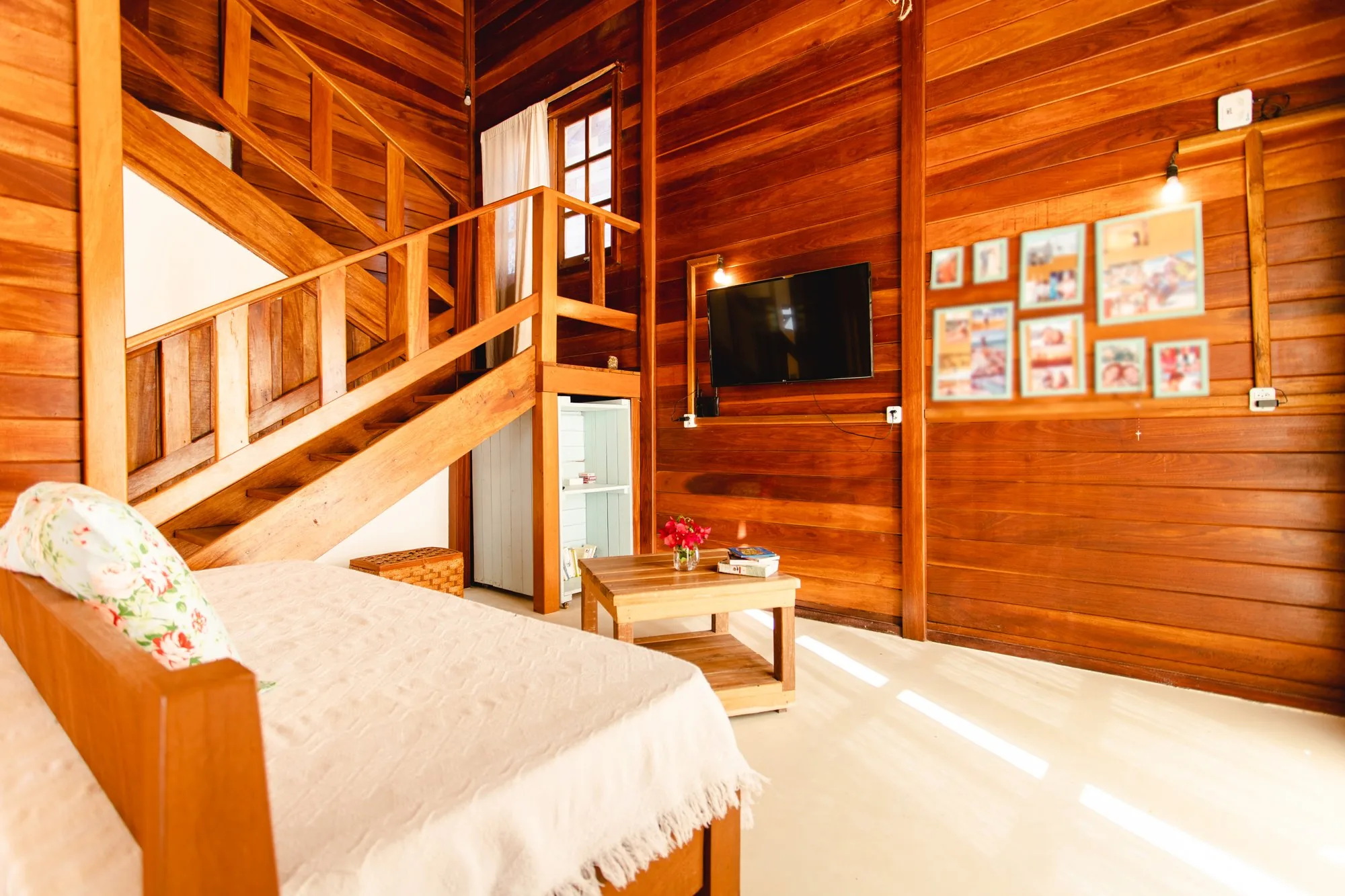 Schlafzimmer des Haupthauses - Chalet du Kite, Praia do Preá