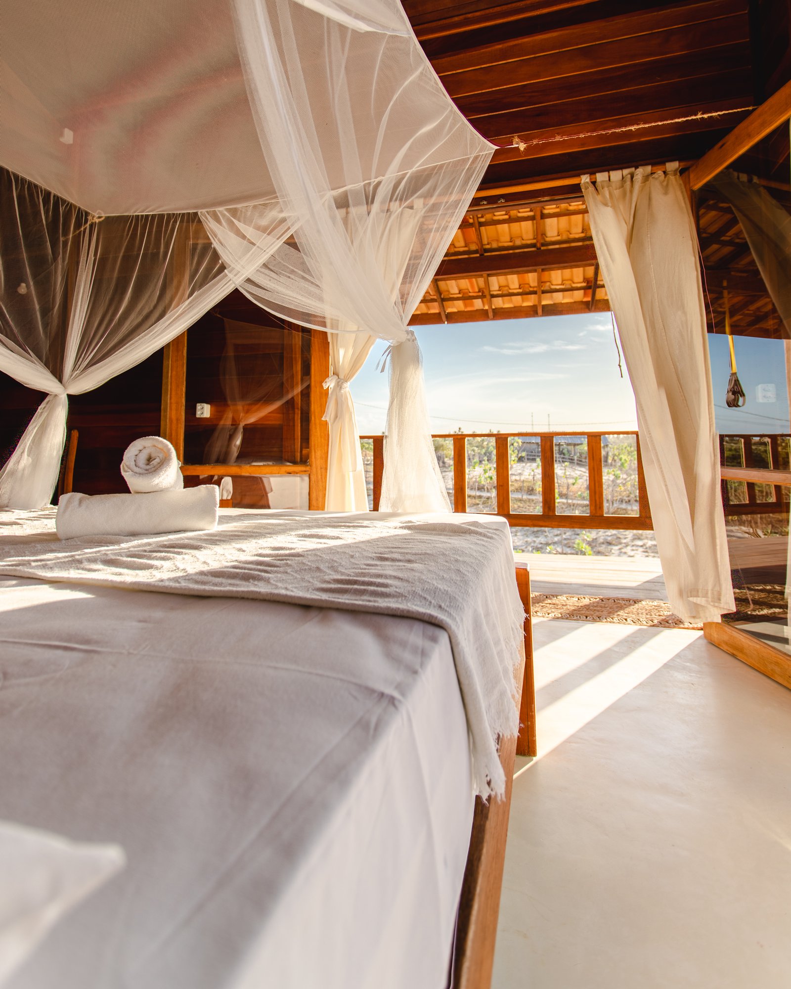 Suite des Haupthauses mit Meerblick, Chalet du Kite
