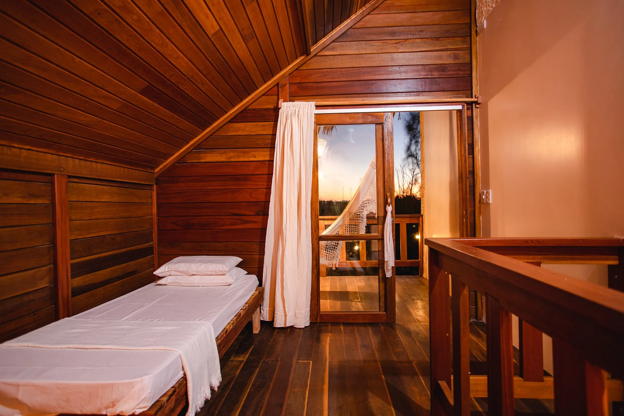 Schlafzimmer des Chalets